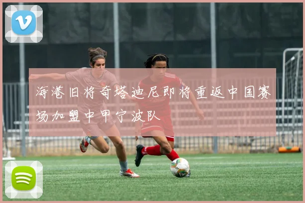 海港旧将奇塔迪尼即将重返中国赛场加盟中甲宁波队